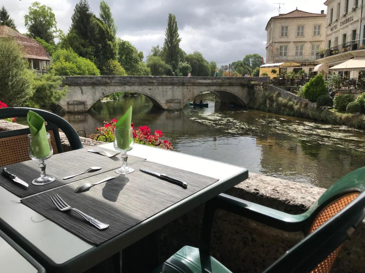 Hotel Le Coligny Brantôme Exterior foto